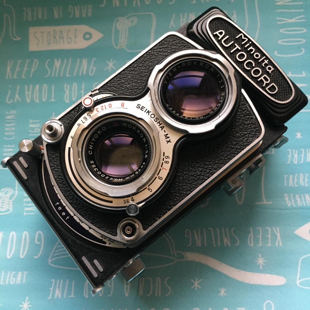 ミノルタオートコード Minolta AUTOCORD 二眼レフ 前期輸出モデル