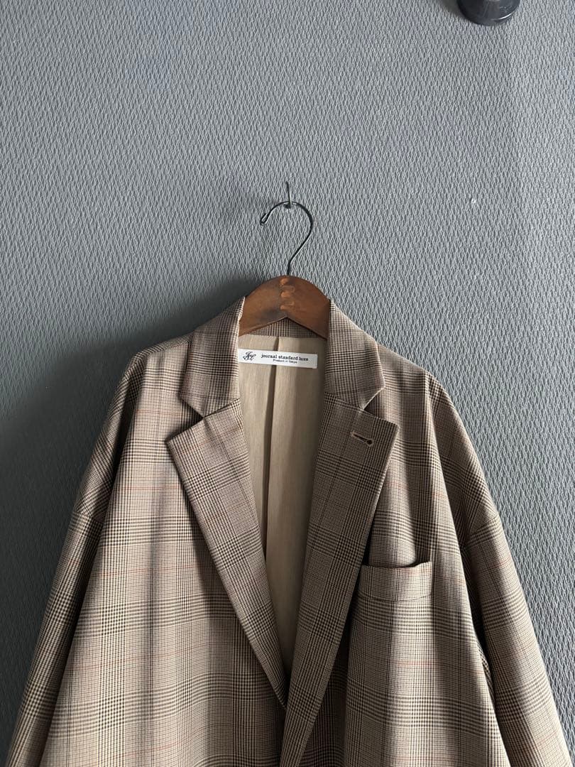 journal standard luxe TRチェック テーラードジャケット