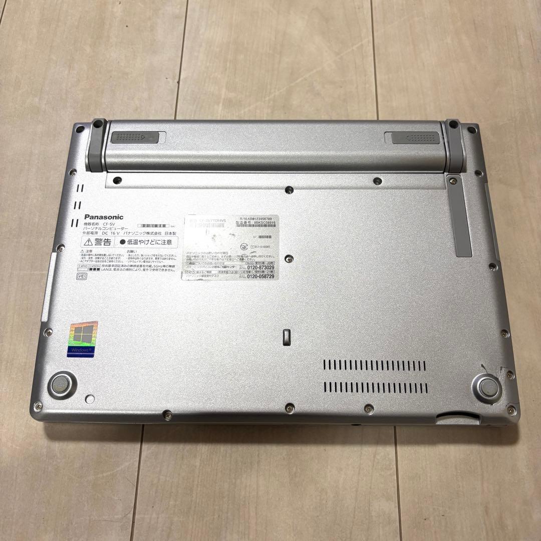 Windowsノート本体 Panasonic Let's note CF-SV7TDHVS