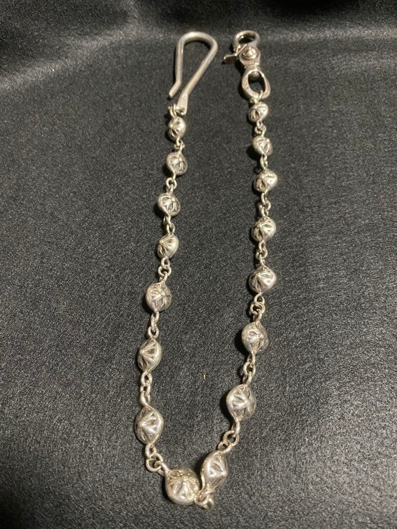 シルバー 925ウォレットチェーン(アメカジ、バイク乗りの方etc.