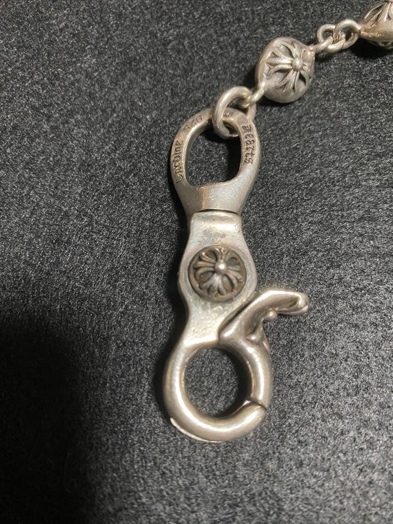 シルバー 925ウォレットチェーン(アメカジ、バイク乗りの方etc.