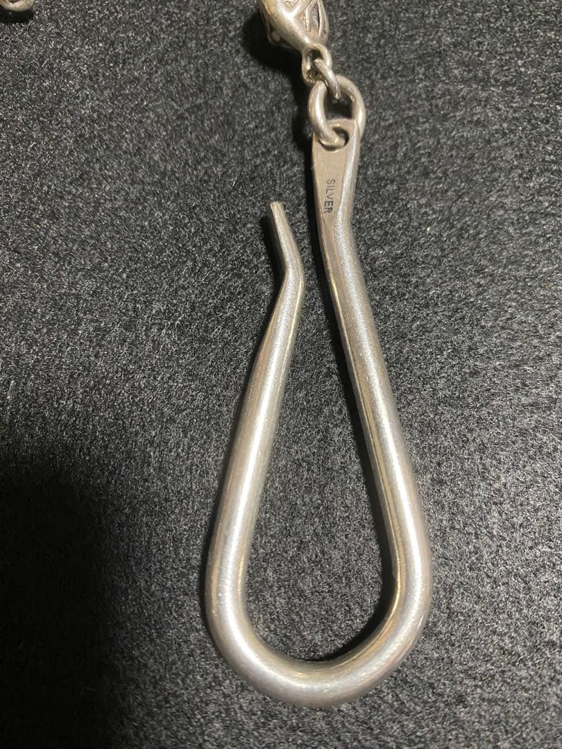 シルバー 925ウォレットチェーン(アメカジ、バイク乗りの方etc.