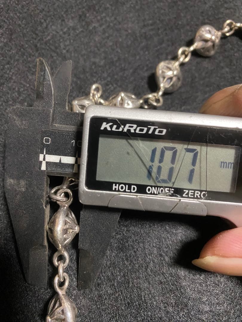 シルバー 925ウォレットチェーン(アメカジ、バイク乗りの方etc.