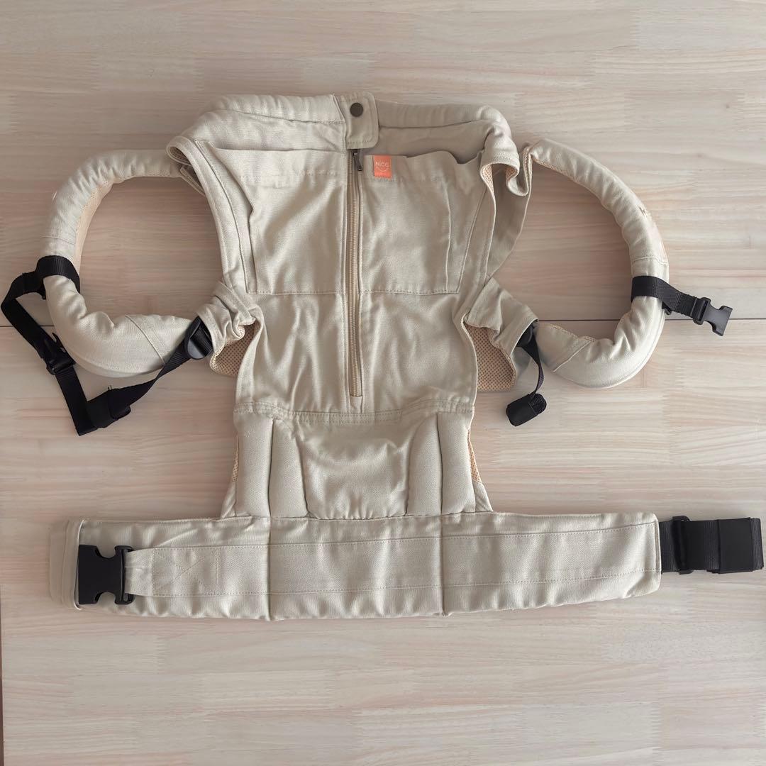 キューズベリー NICO サンドベージュ おんぶ抱っこ紐