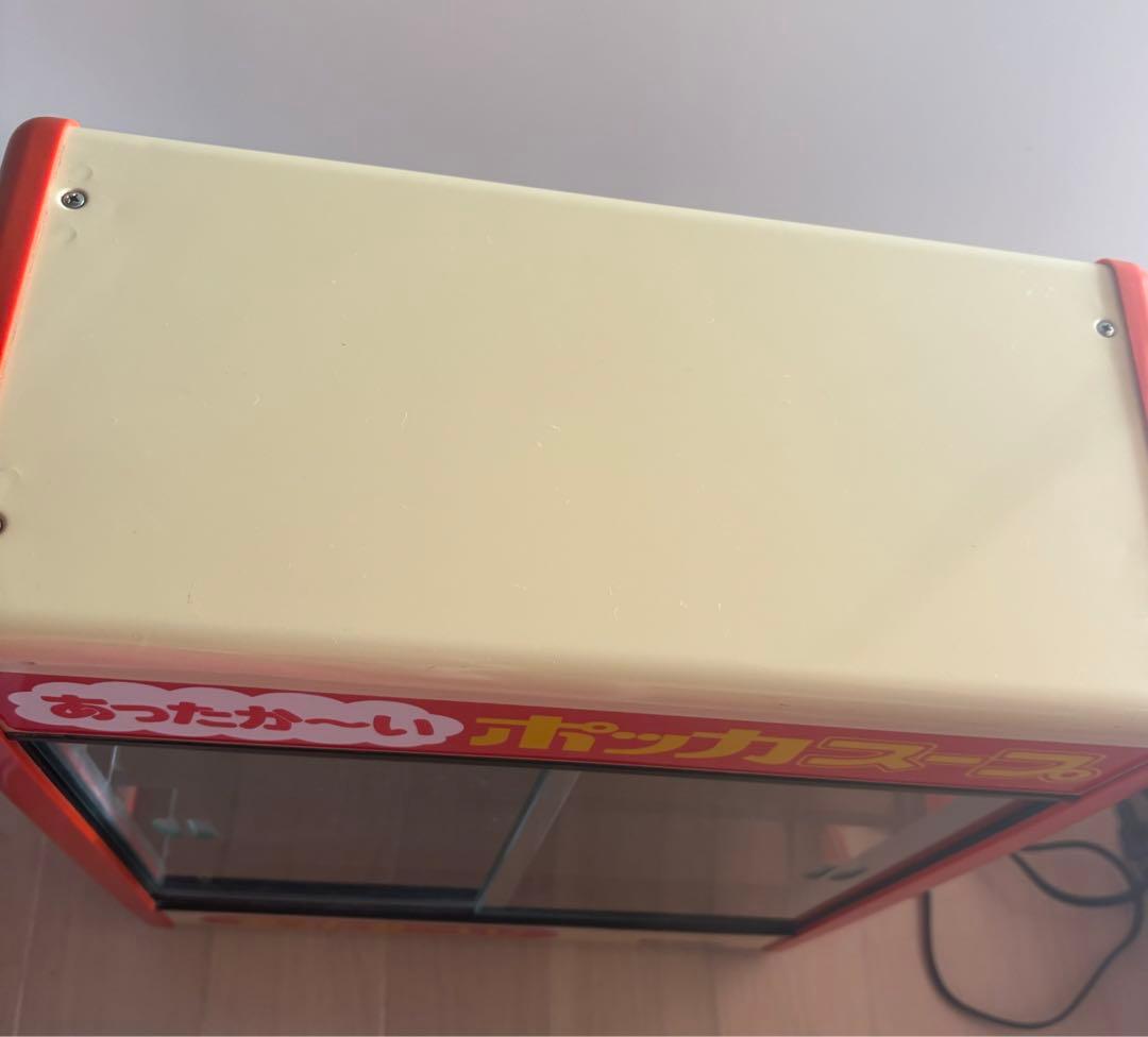 ドリンクウォーマー　缶飲料ウォーマー　店舗用　昭和レトロ　ポッカ　レトロポップ