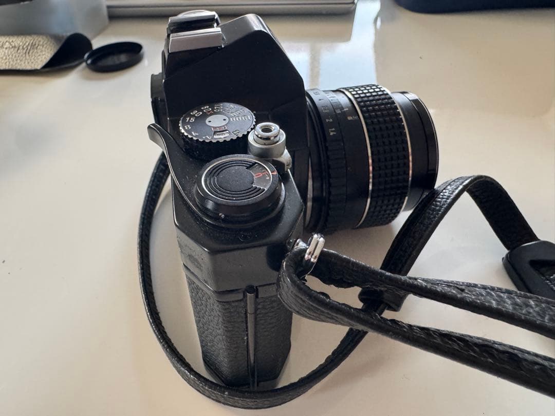 ASAHI PENTAX SPOTMATIC F 一眼レフカメラ　望遠レンズ付き