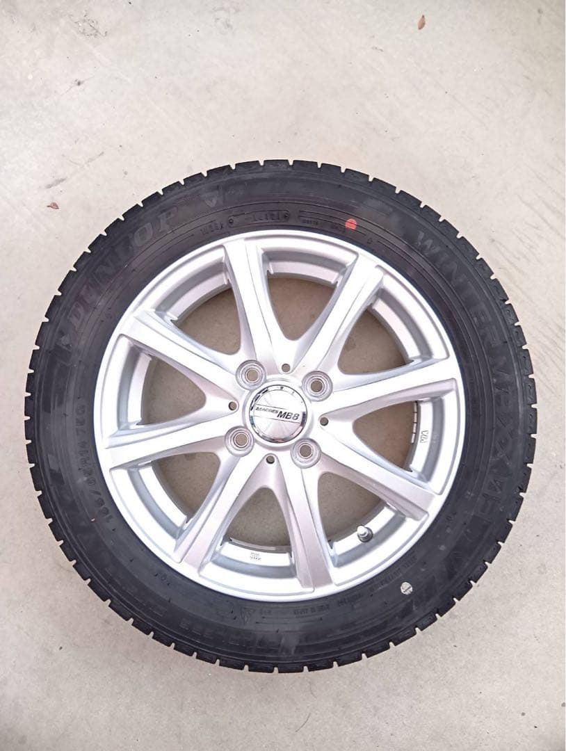 ダンロップ ウィンターマックス03 155/65R14 スタッドレス 2本②