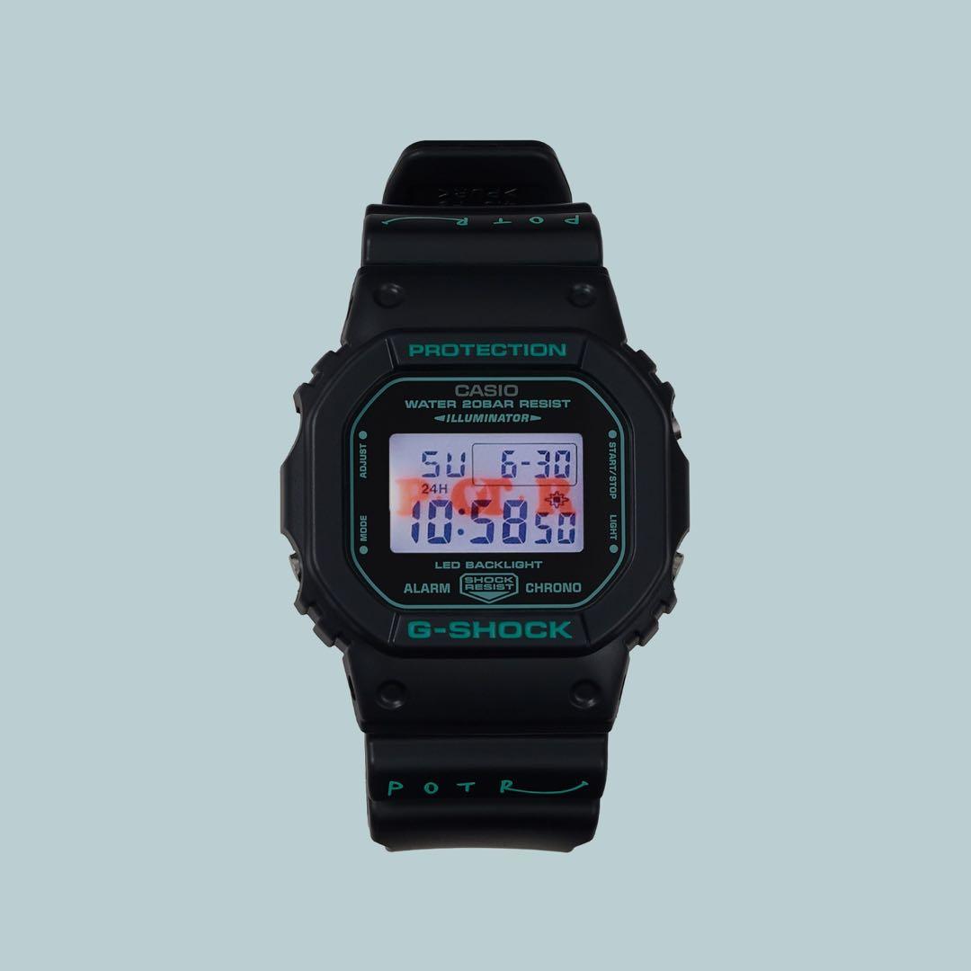 POTR x カシオ G-Shock DW-5600 black