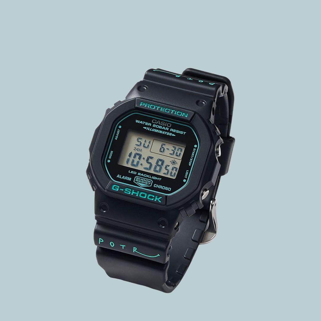 POTR x カシオ G-Shock DW-5600 black