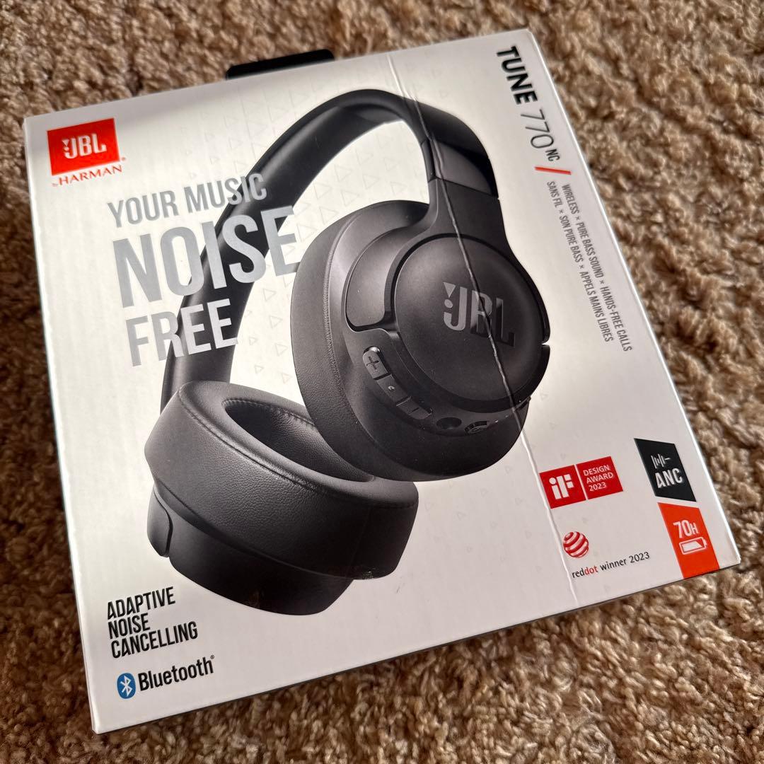 JBL TUNE 770NC ワイヤレスヘッドホン ノイズキャンセリング