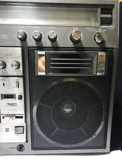 ♪昭和銘機 清掃整備済ラジカセ National 迫力音質　RX-5400♪