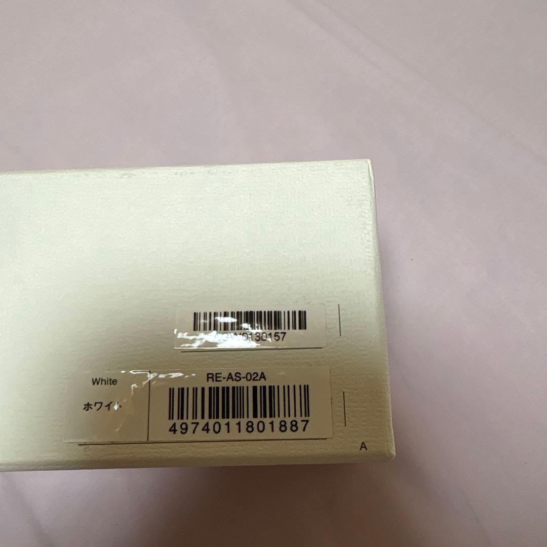 リファフィンガーアイロンst ホワイト