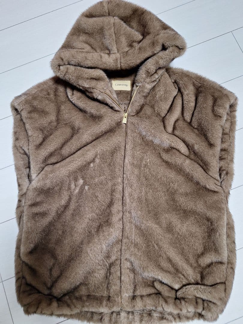 Curensology（カレンソロジー）ミンクファーベスト コート