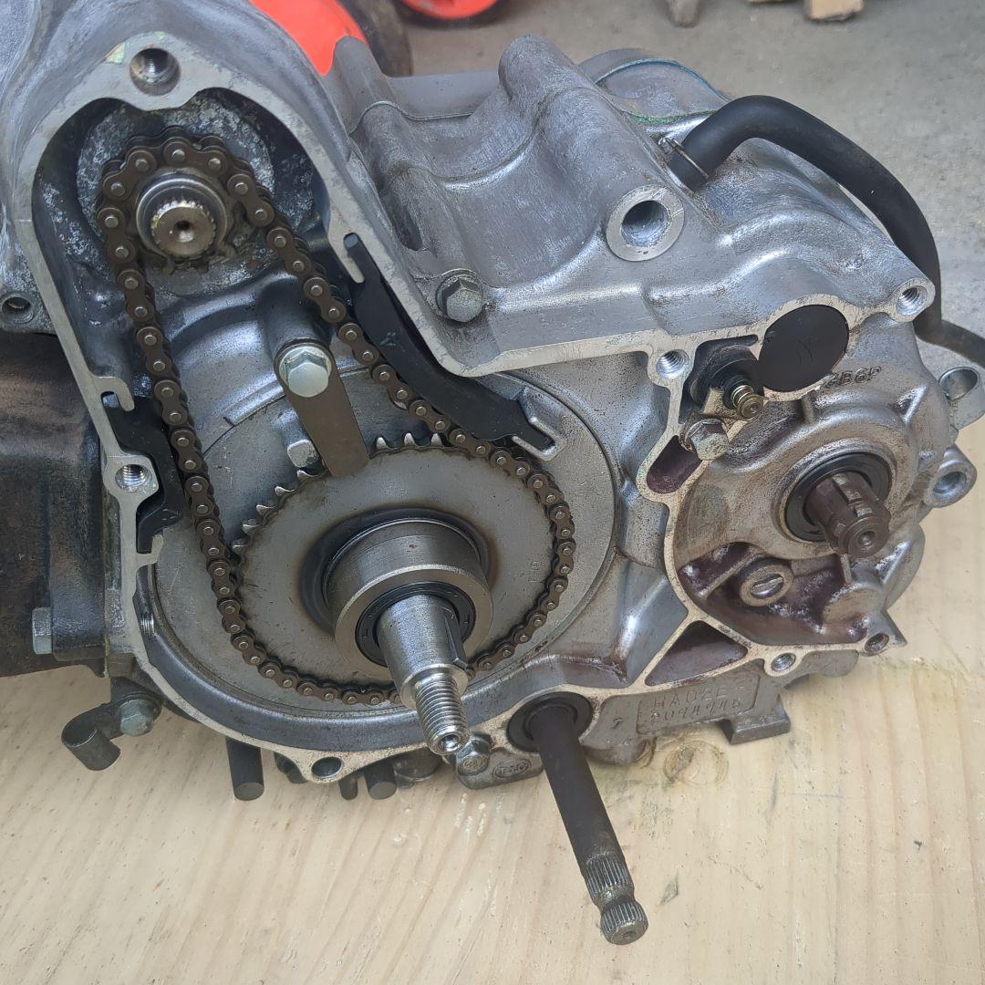 スーパーカブ90 カスタム ha02 エンジン