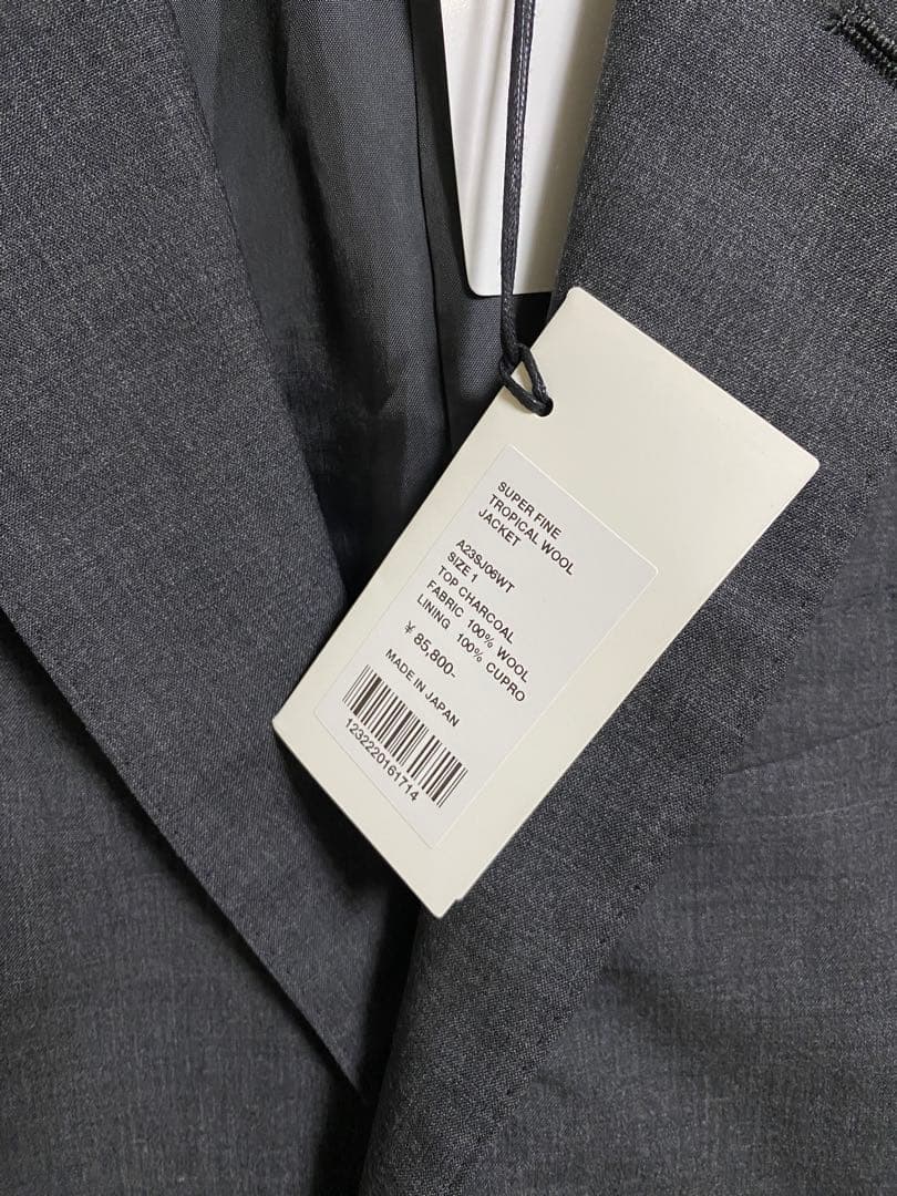 ジャケット・アウター AURALEE SUPER FINE TROPICAL WOOL JACKET