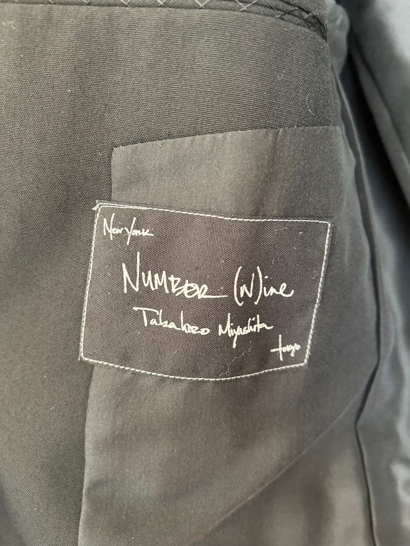 ナンバーナイン　ハイスト期ノッチドラペルジャケット　3