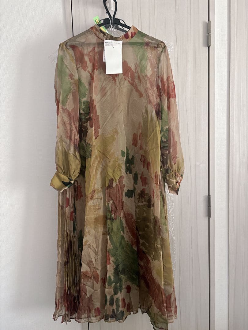 ワンピース Ameri VINTAGE UND WILLOW PAINT DRESS