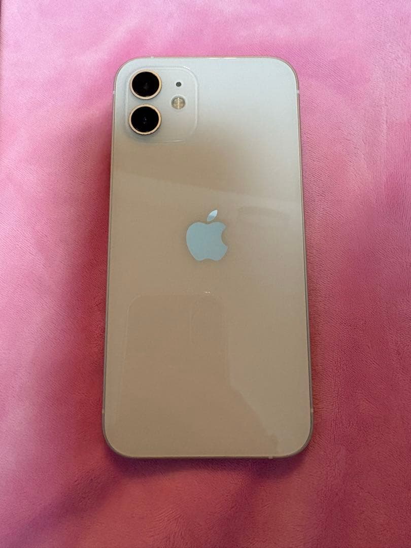 Apple iPhone 12 ホワイト 本体 SIMフリー 画面割れ無 箱有