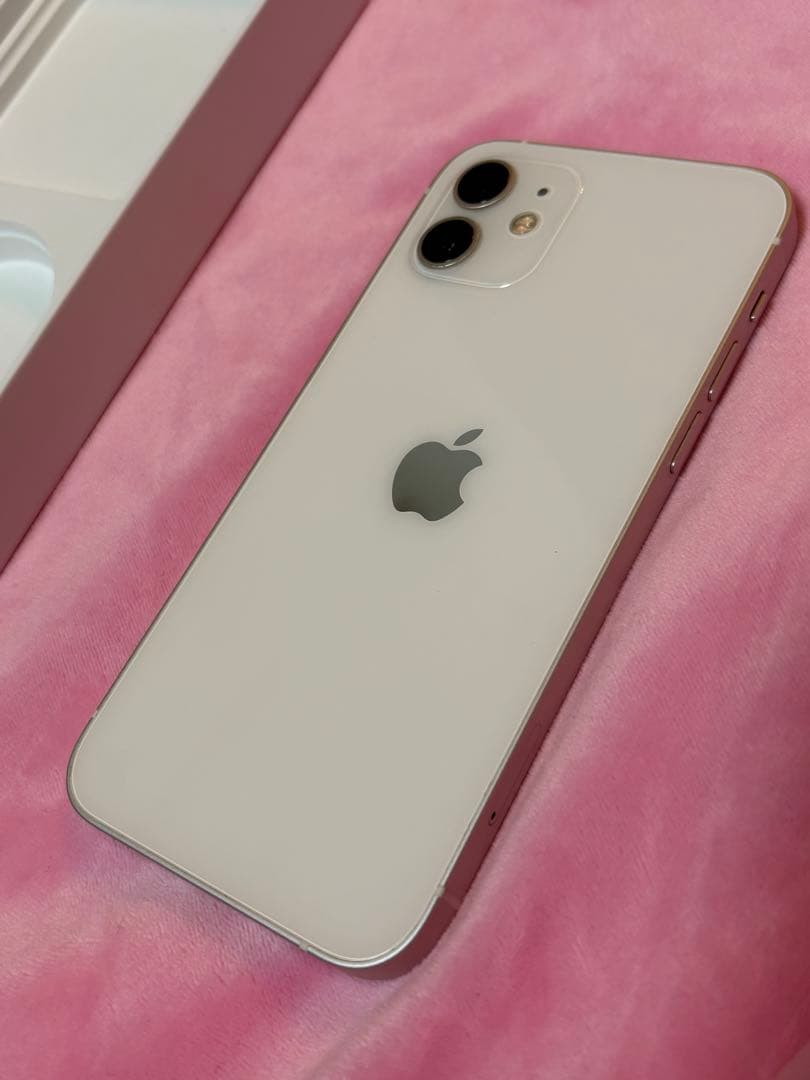 Apple iPhone 12 ホワイト 本体 SIMフリー 画面割れ無 箱有