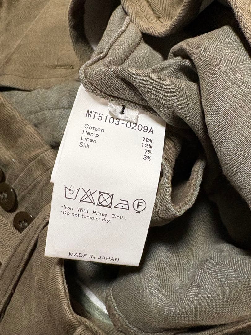 美品 MAATEE&SONS 25ss Chino Trouser ドゥルン