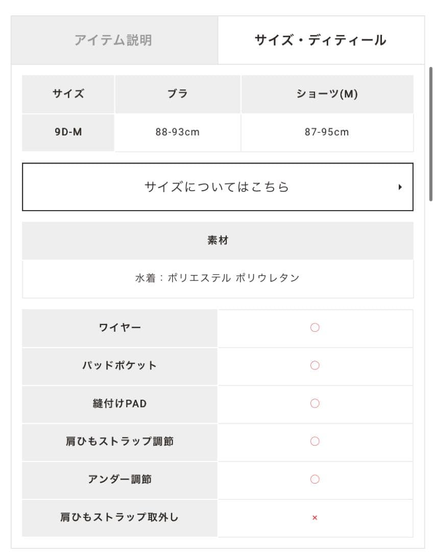 三愛リゾート　ビキニ　ブラック　パッド付