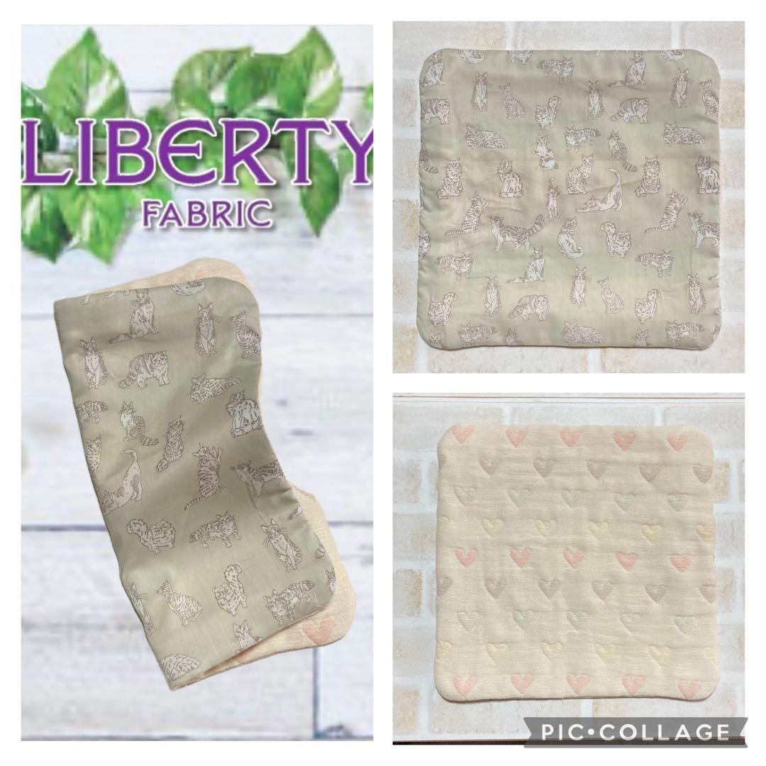 ユキエモン7層ハンカチ✤ハンドメイド