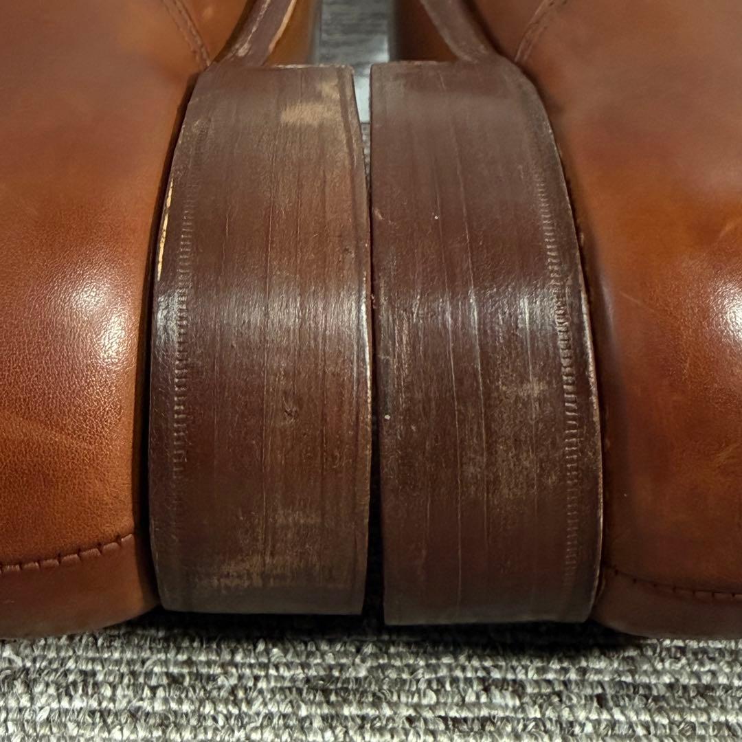 美品　2回使用　英国製 ラルフローレン レザー シューズ 24.0cm 革靴