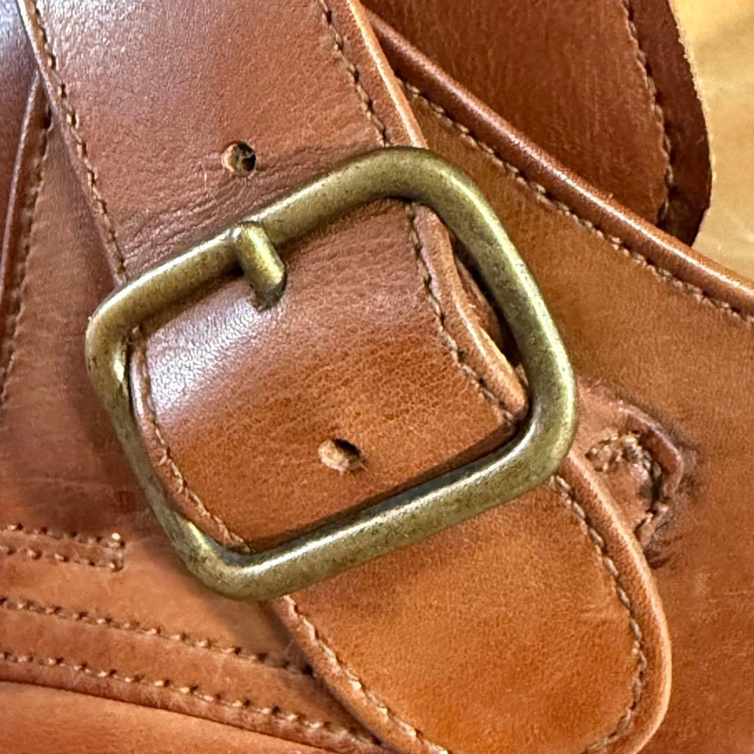 美品　2回使用　英国製 ラルフローレン レザー シューズ 24.0cm 革靴