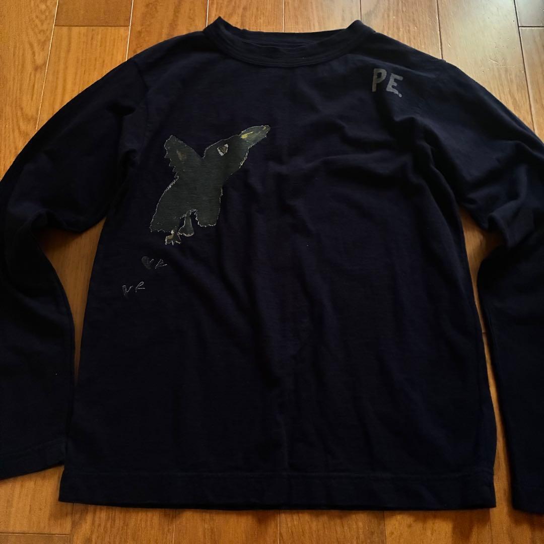 45R★ペーペーくんベタッチプリントの908Tシャツ