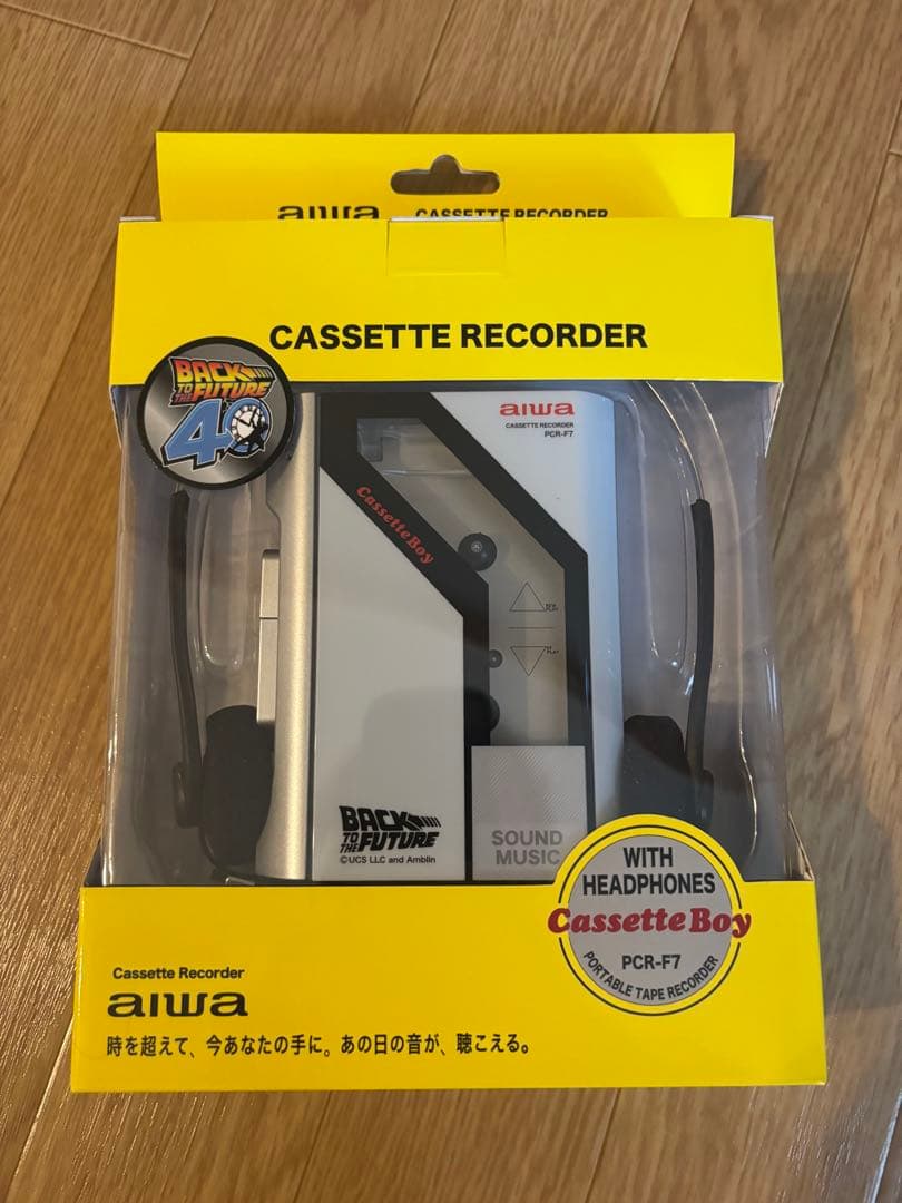 バックトゥザフューチャー　CASSETTE RECORDER　ドンキ　コラボ