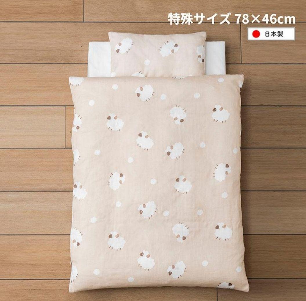 コンビすくすやトモネルベビーベッド＆ひつじ柄ベビー布団セット(ほぼ未使用)