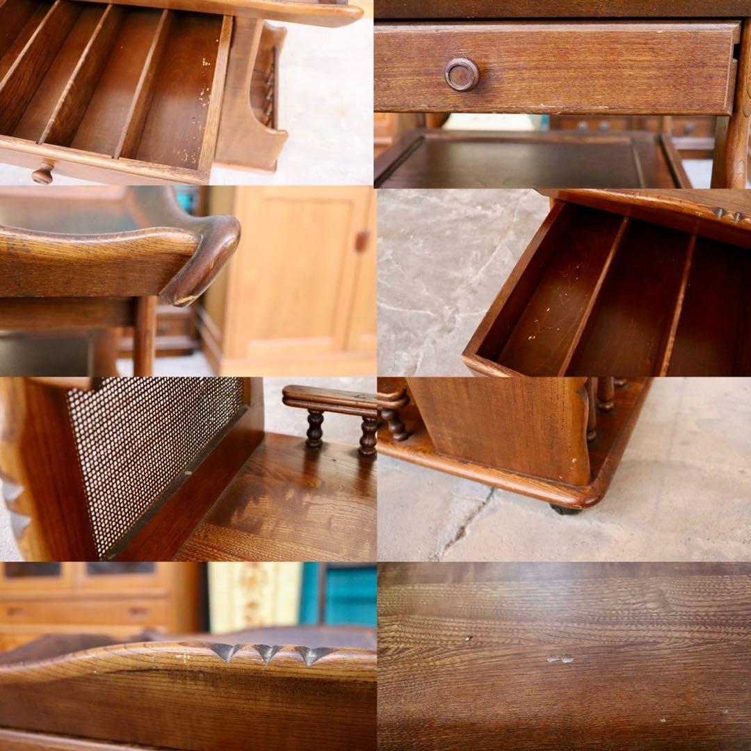 GMHS96C○karimoku / カリモク コロニアル キッチンワゴン 収納