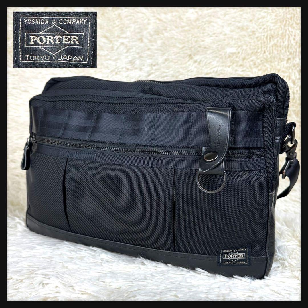 名作✨ PORTER ヒート ショルダーバッグ 2層 人気モデル 入手困難