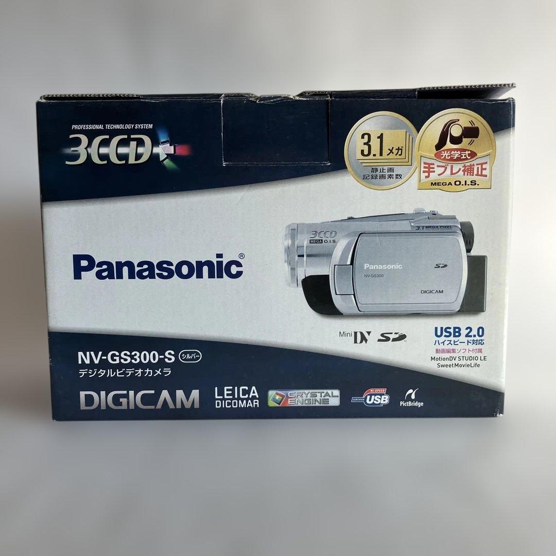 Panasonic デジタルビデオカメラNV-GS300-S