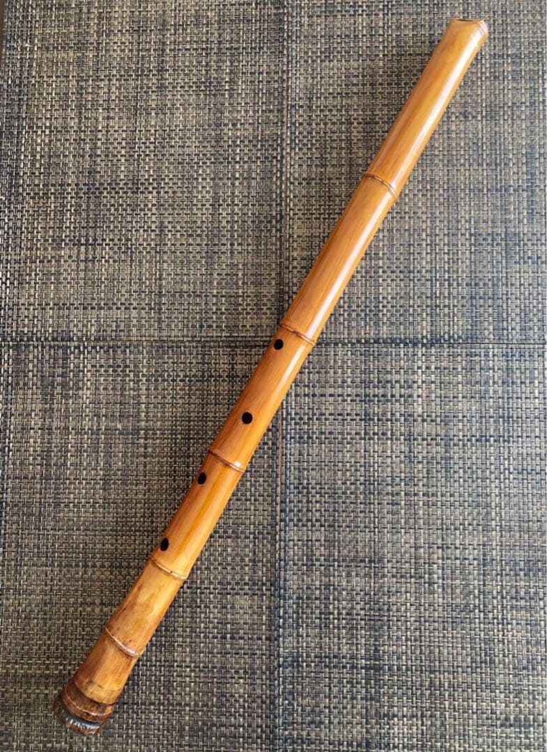 地無し尺八　二尺五寸管（G）+ ソフトカバー