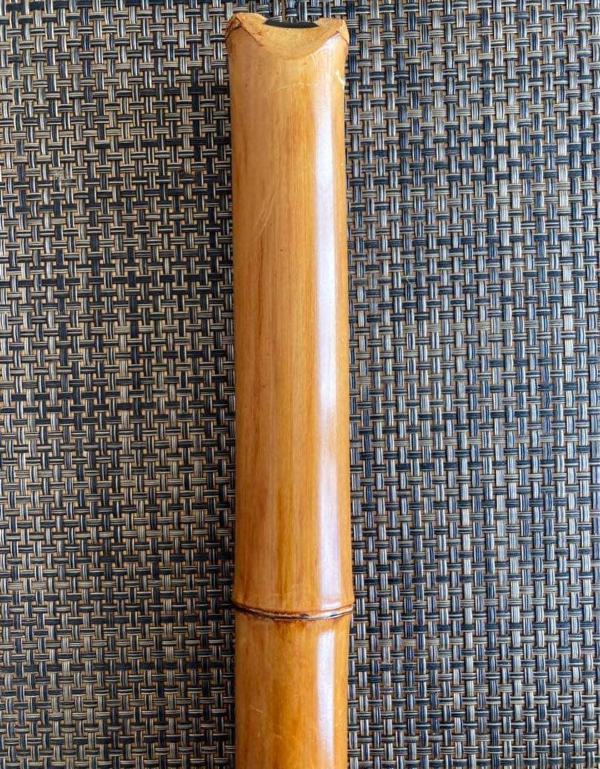 地無し尺八　二尺五寸管（G）+ ソフトカバー