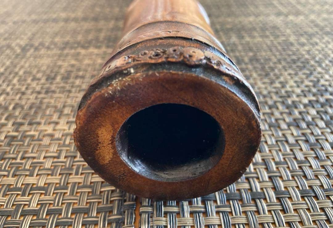 地無し尺八　二尺五寸管（G）+ ソフトカバー