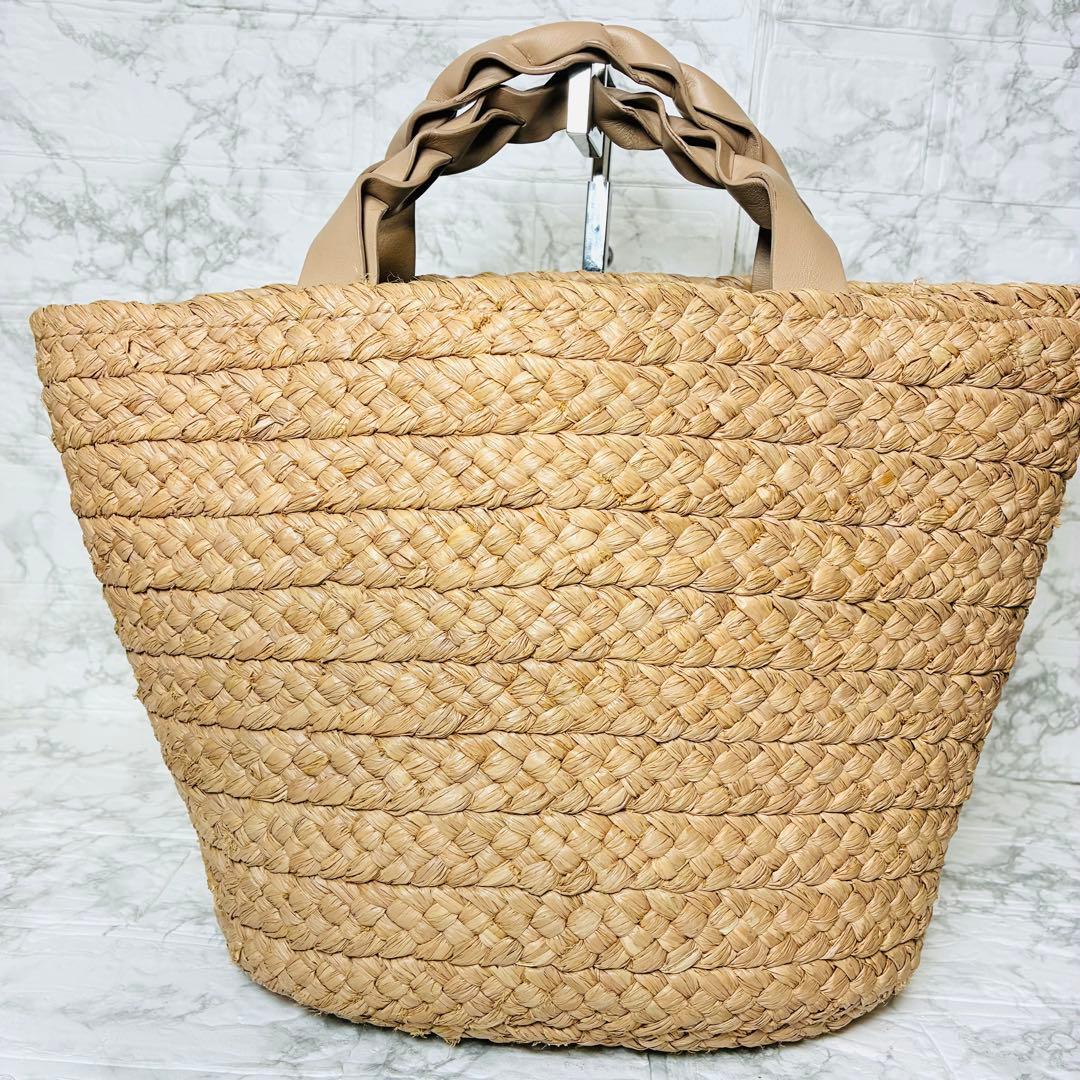 ★ ヘレンカミンスキー　人気　カゴバッグ　美品　大容量　ラフィア　トート