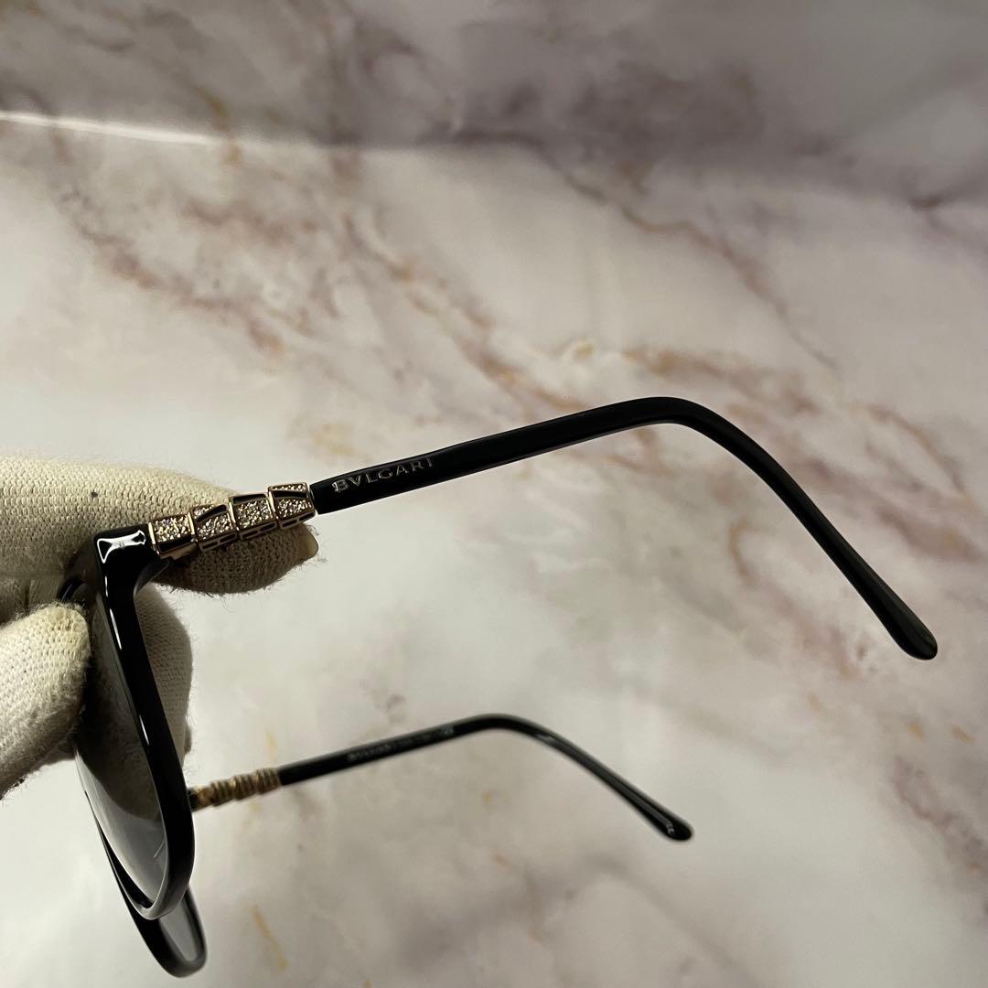 BVLGARI ブルガリ セルペンティ ラインストーン Y2K サングラス レア