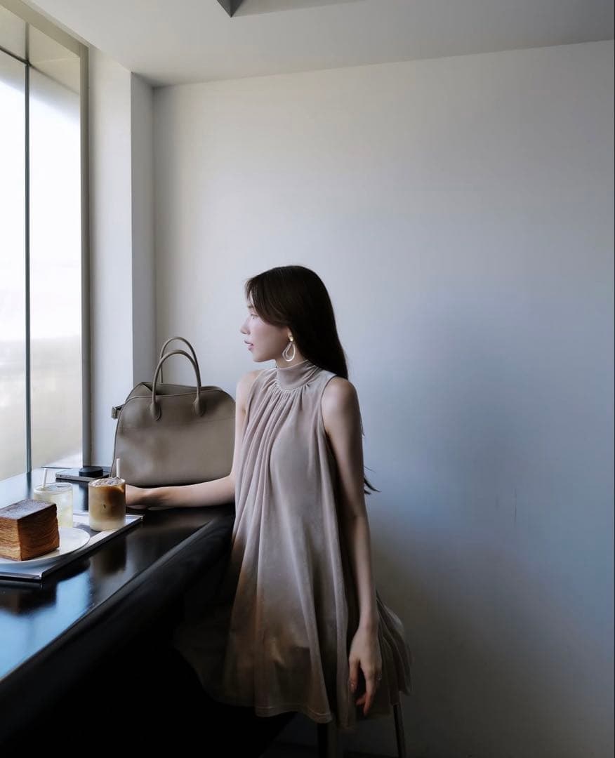 【美品】maison celon ベロアトップス