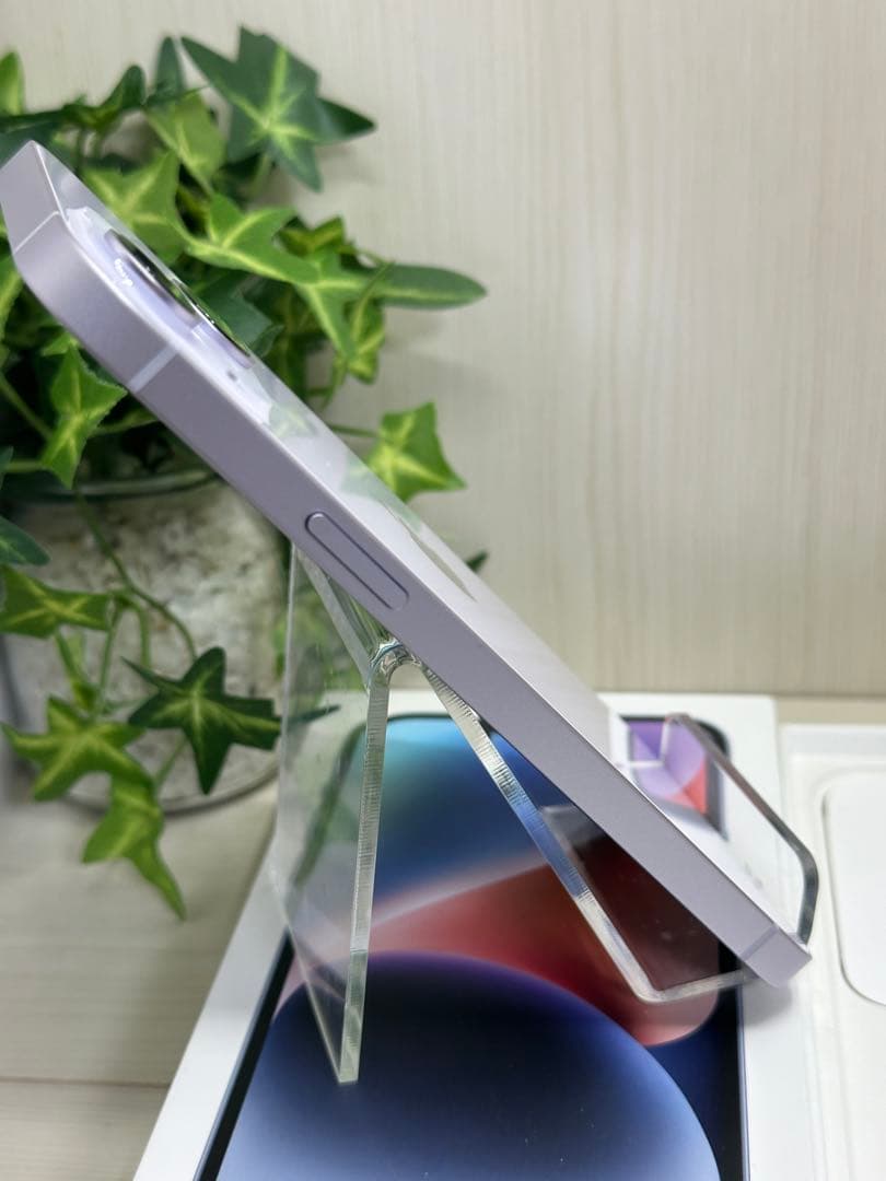 ✅✨ほぼ未使用・100％✨iPhone 14 Plus 128GB❣️パープル