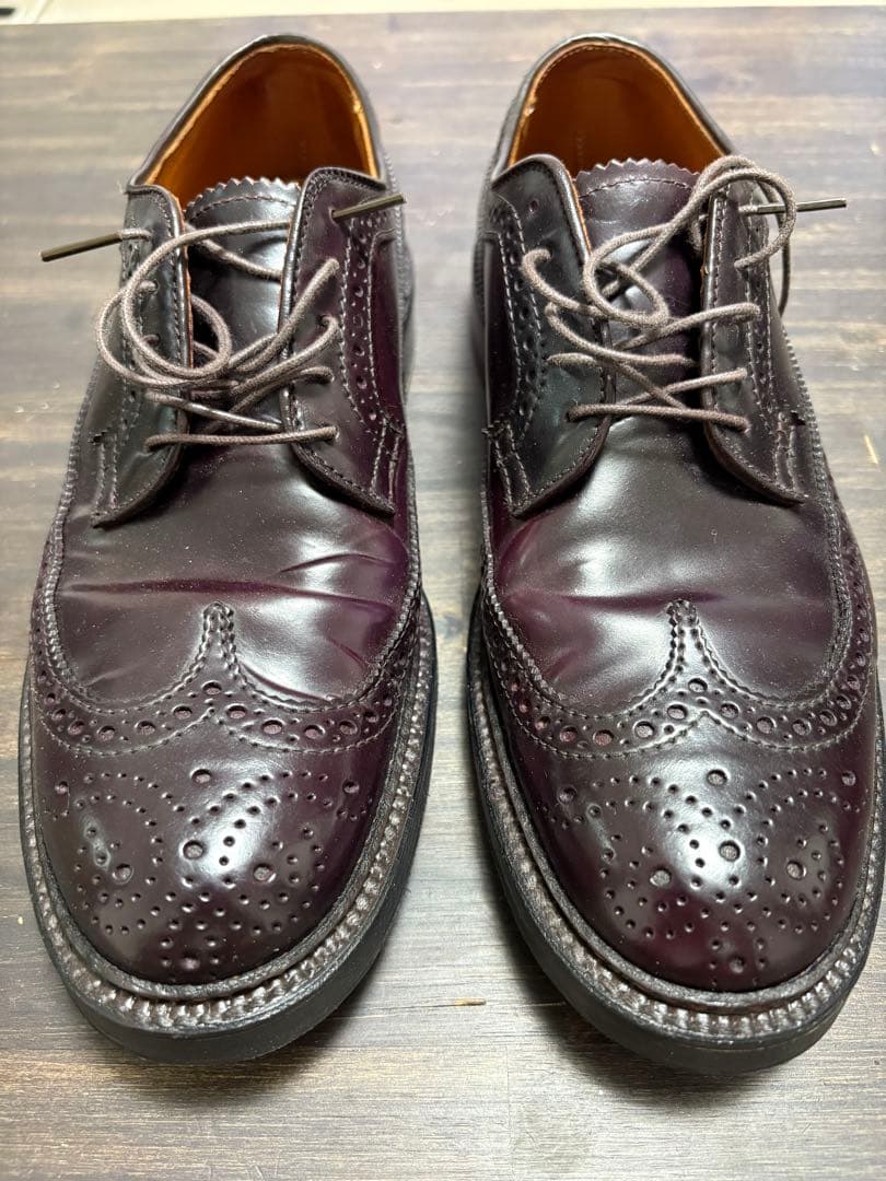 値下げ！極美品Aldenオールデン975コードバン BEAMSplus71/2