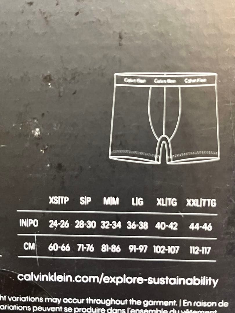 カルバンクライン　メンズ　ボクサーパンツ　５枚セット　レインボー S（M）　04