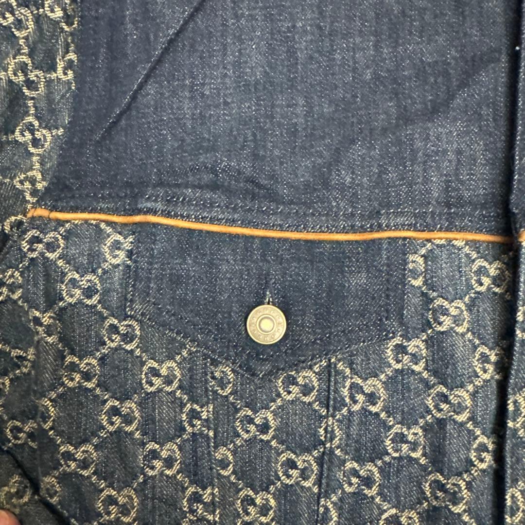 Y*♡様 ★GUCCI（グッチ）★ウォッシュドオーガニックデニム ジャケット★s