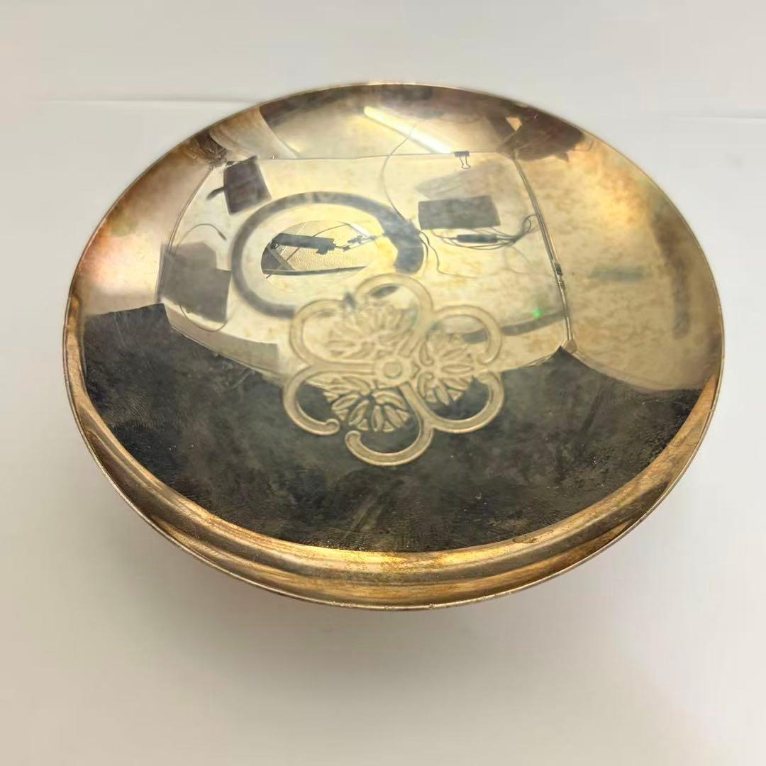 記念品 記念盃 純銀製 銀盃 純銀刻印 重さ65.3g