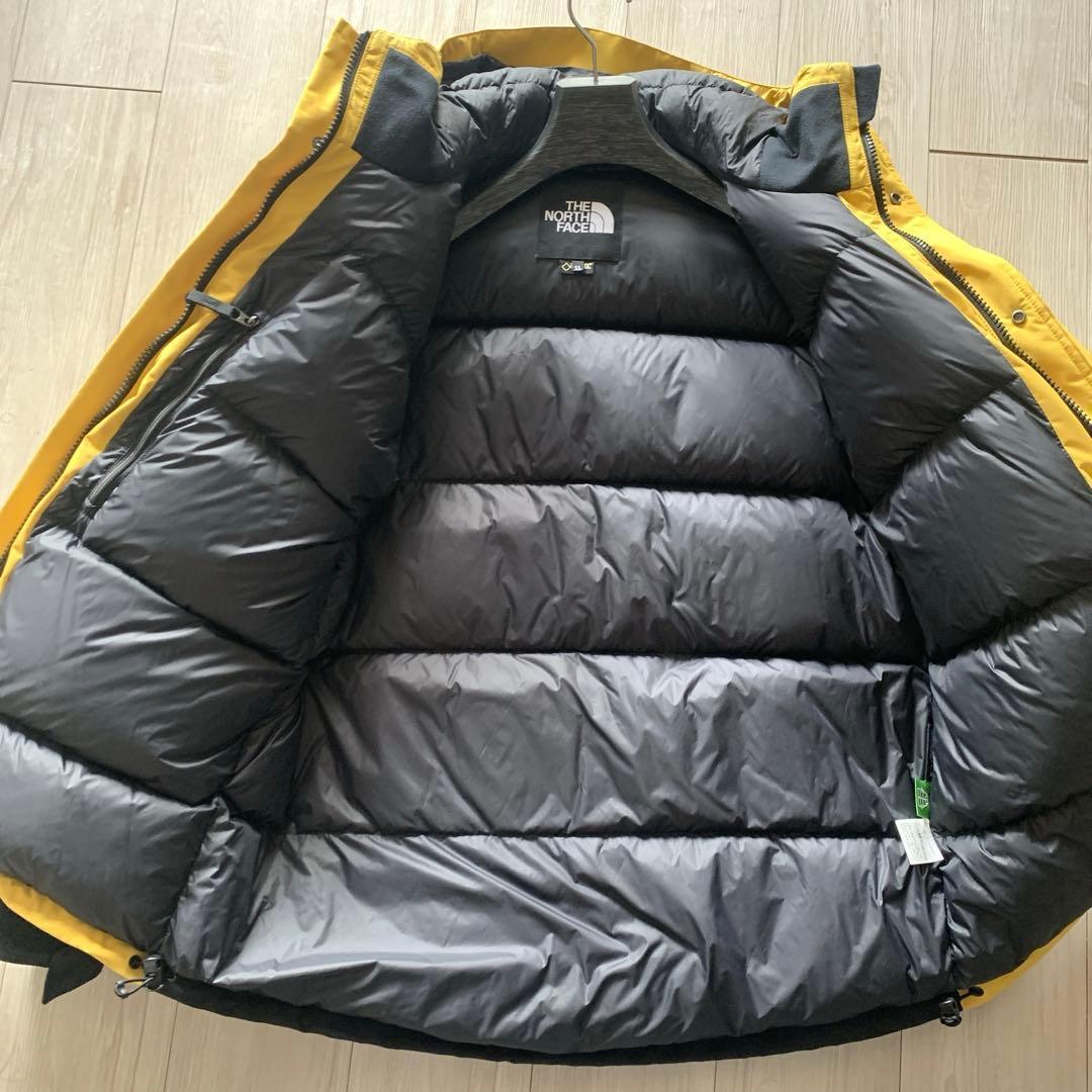 【ノースフェイス】マウンテンダウンパーカー　イエロー　XL GORE-TEX
