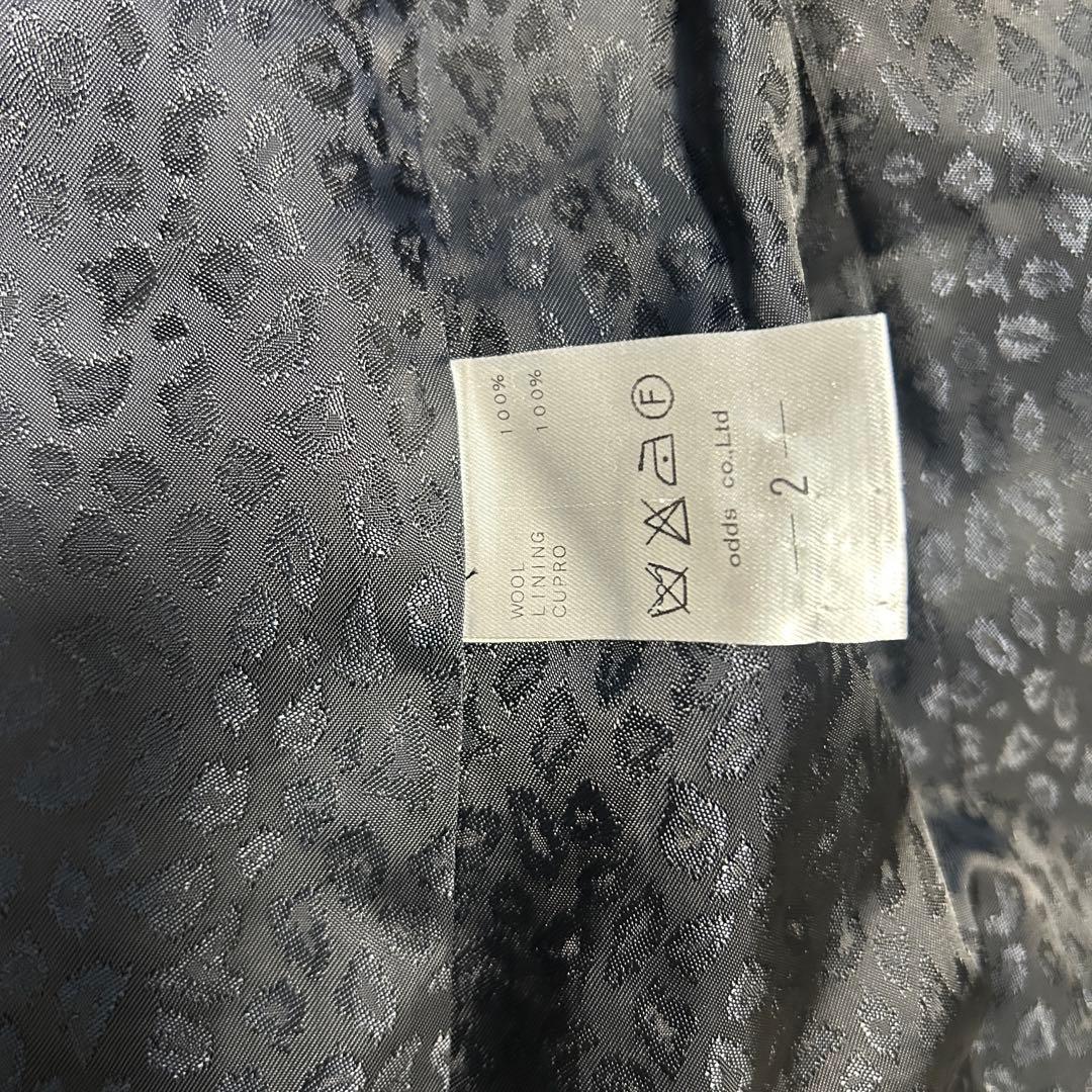 ラウンジリザード　カノニコ　レオパード　スーツ　セットアップ　ブラック　2