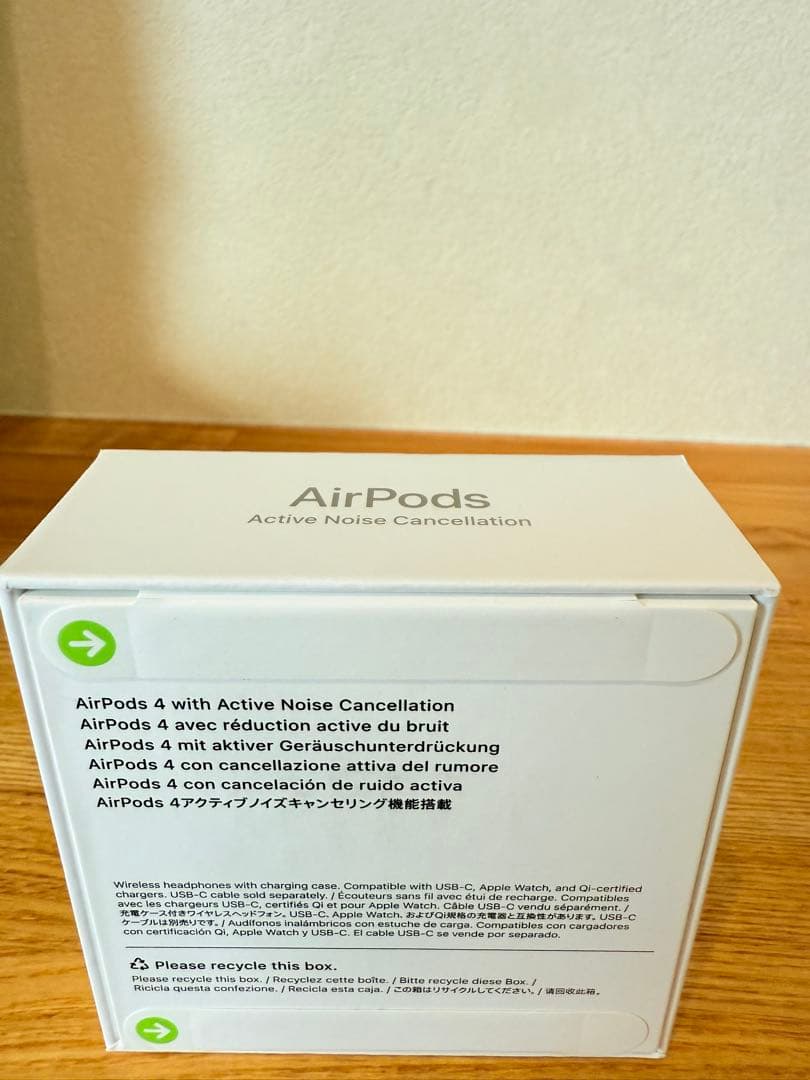 新品未開封AirPods 4 アクティブノイズキャンセリング搭載モデル