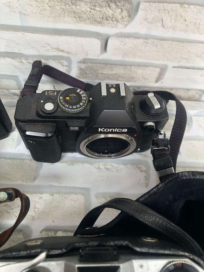 キャノン、コニカなどまとめて5台ジャンク(A166)