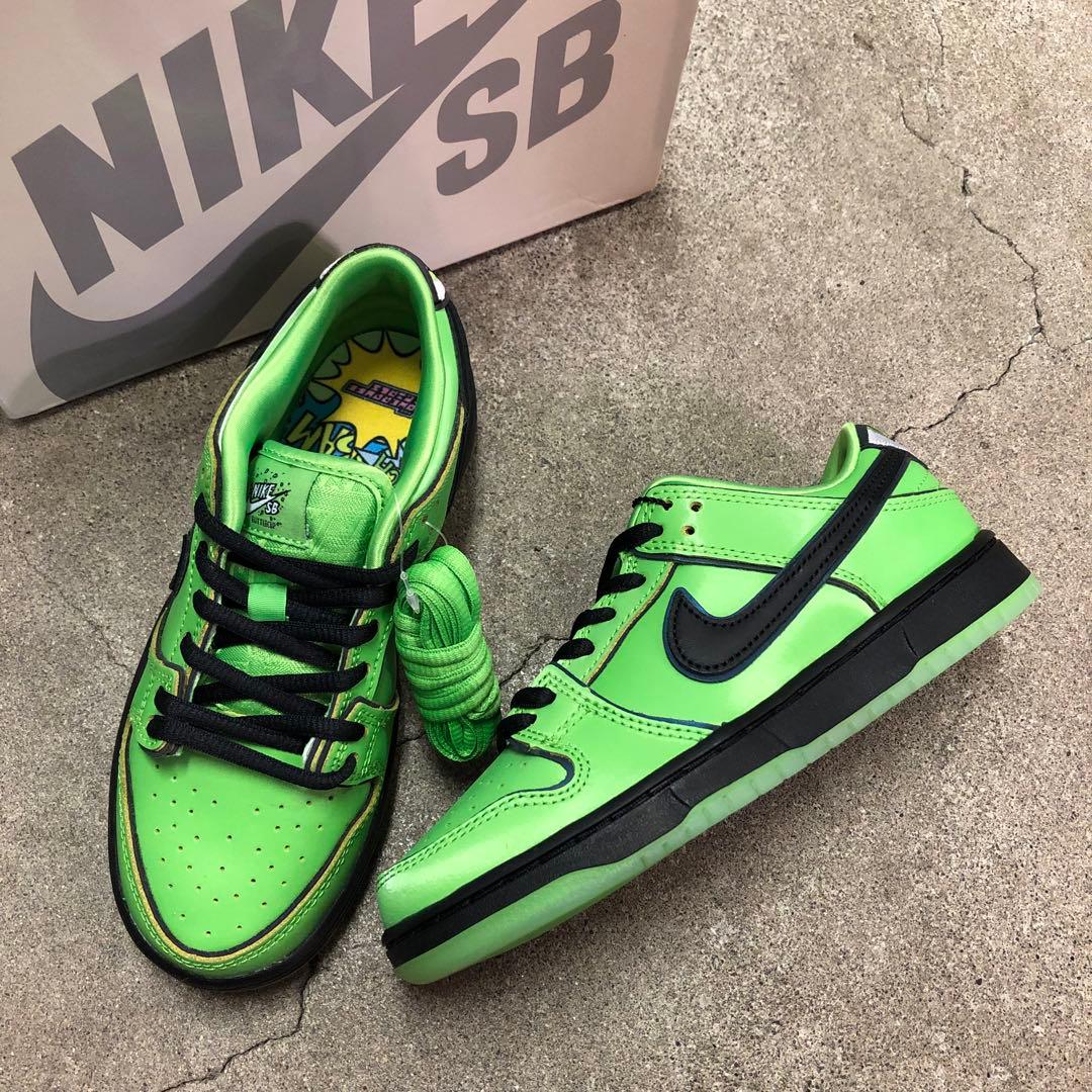 スニーカー The Powerpuff Girls Nike SB Dunk Low Pro